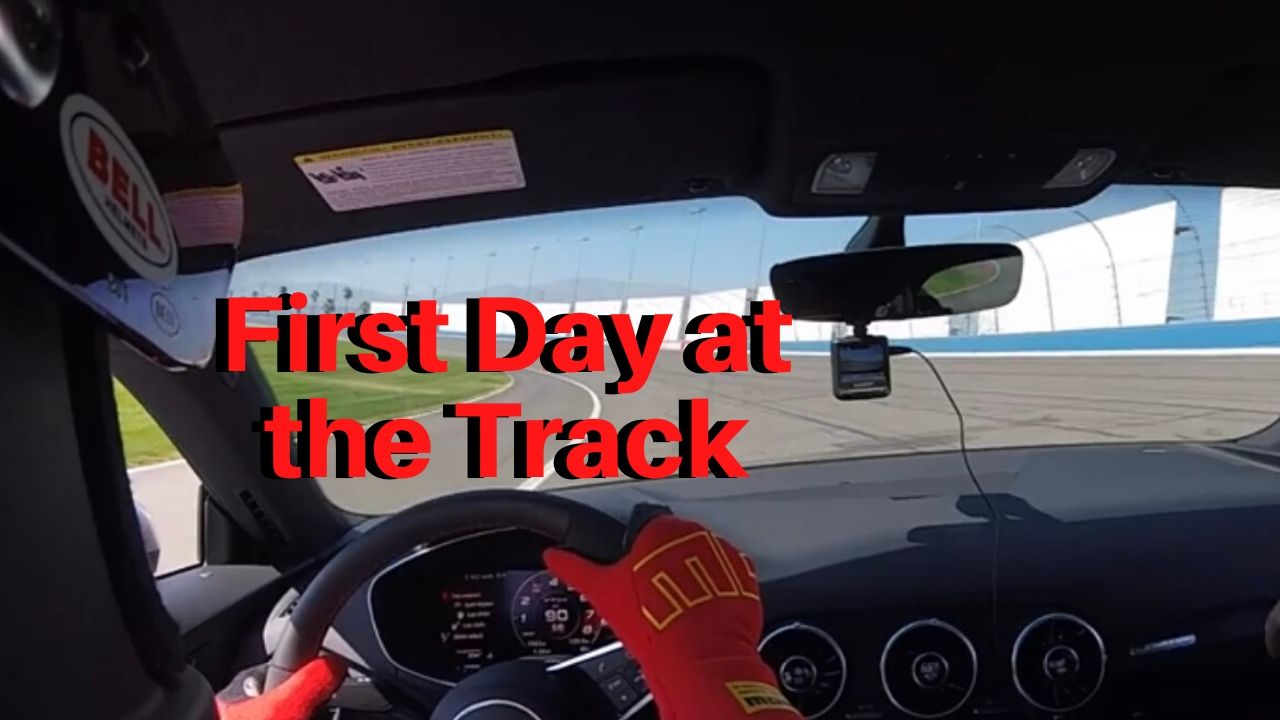 First track day at Fontana on the Roval