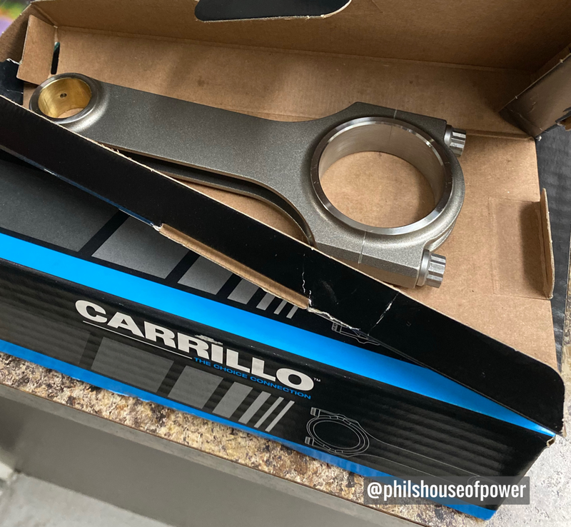 Carrillo Rods for Audi TT RS engine build