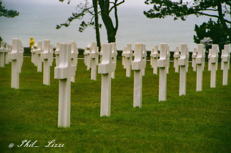Headstones at Normandy France