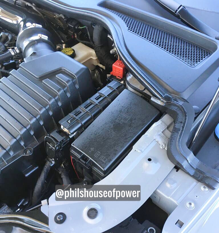 2018 Audi TT RS oil splatter from DSG Breather