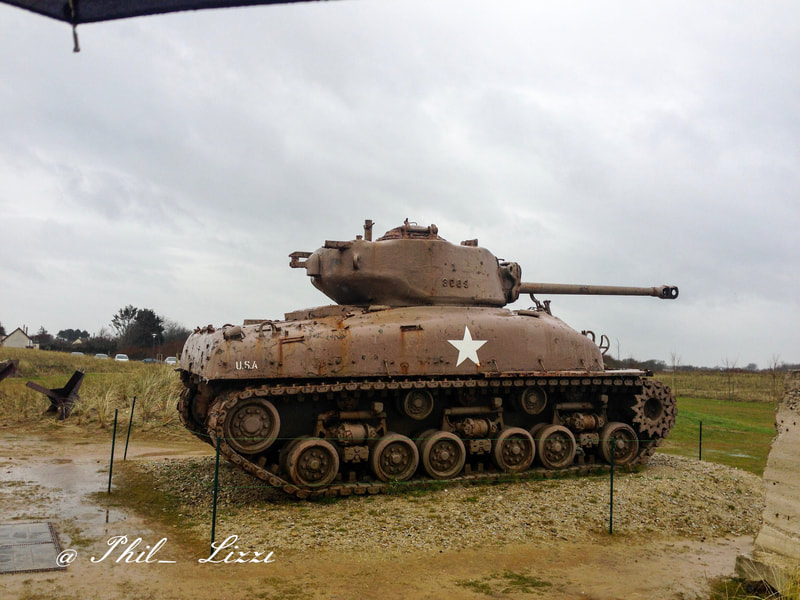 Tank in Normandy France